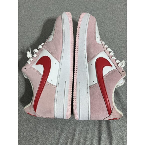 Nike Air Force 1 Low Shoes Mens Size 12.5 Valentines Day Heart DD3384-600 RPB - Picture 10 of 16